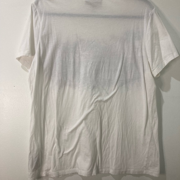 PRELOVED AUTHENTIC WOMENS BURBERRY DOODLE PRINT TSHIRT LARGE - Picture 4 of 6